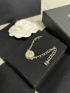 Chanel CC Round Choker Necklace