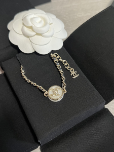 Chanel CC Round Choker Necklace