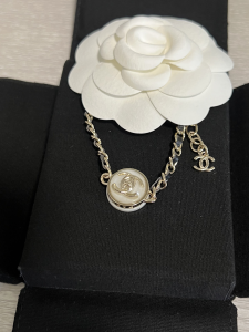 Chanel CC Round Choker Necklace