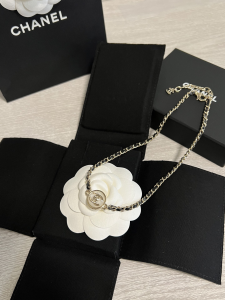 Chanel CC Round Choker Necklace