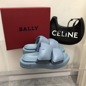 Bally Joey Light Blue Leather Sandals Bally Joey Light Blue Leather Sandals