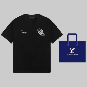 Louis Vuitton Cotton T Shirt Black