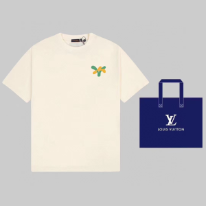 Louis Vuitton White Cotton T Shirt