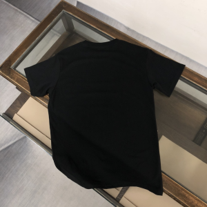 Moncler Black Cotton T Shirt SMLXL