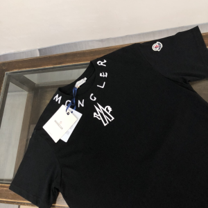 Moncler Cotton T Shirt Black SMLXL