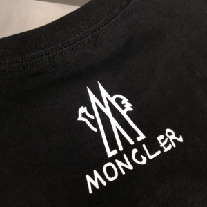 Moncler Cotton T Shirt Black SMLXL