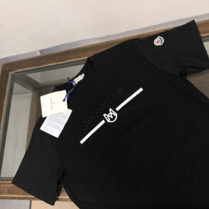 Moncler Cotton T Shirt Black SMLXL