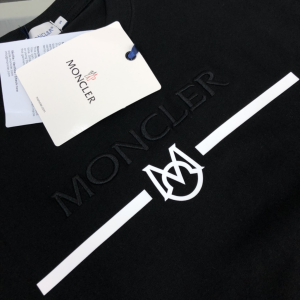 Moncler Cotton T Shirt Black SMLXL