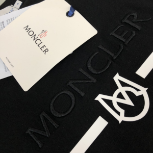 Moncler Cotton T Shirt Black SMLXL