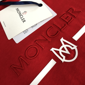 Moncler Cotton T Shirt Red SMLXL