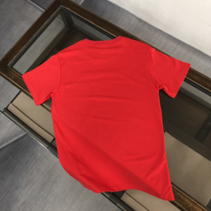 Moncler Cotton T Shirt Red SMLXL