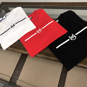 Moncler Cotton T Shirt White SMLXL