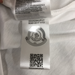 Moncler Cotton T Shirt White SMLXL