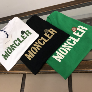 Moncler Green Cotton T Shirt SMLXL