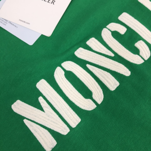 Moncler Green Cotton T Shirt SMLXL