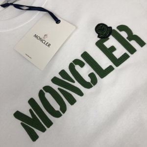Moncler White Cotton T Shirt SMLXL