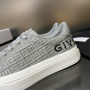 Givenchy G4 Gray Leather Sneakers