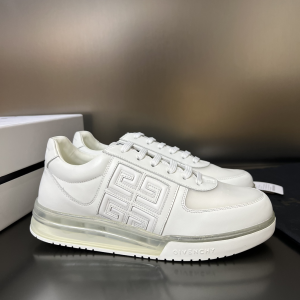 Givenchy G4 White Leather Sneakers