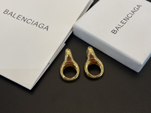 Balenciaga Bold Gold Earrings