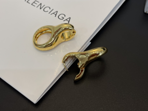 Balenciaga Bold Gold Earrings