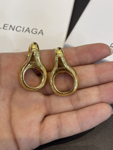 Balenciaga Bold Gold Earrings