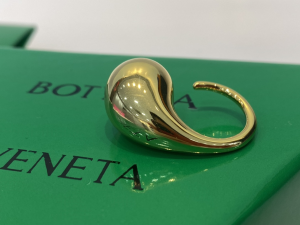Bottega Veneta Drop Rings Gold