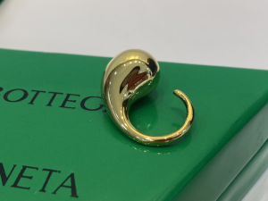 Bottega Veneta Drop Rings Gold