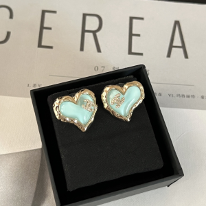 Chanel Heart Earrings