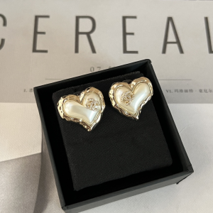 Chanel Heart Earrings