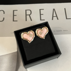 Chanel Heart Earrings