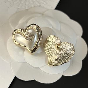 Chanel Heart Earrings