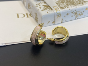 Dior Code Earrings Pink