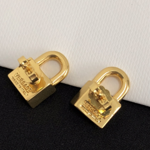 Versace Medusa Gold Padlock Earrings