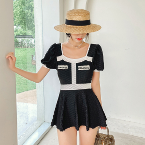 Chanel Black Swimsuit