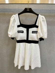 Chanel White Swimsuit