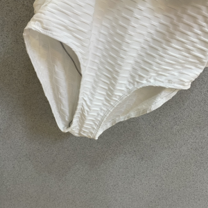 Chanel White Swimsuit