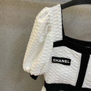 Chanel White Swimsuit
