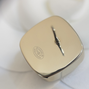 Chanel CC Logo Square Earrings Black