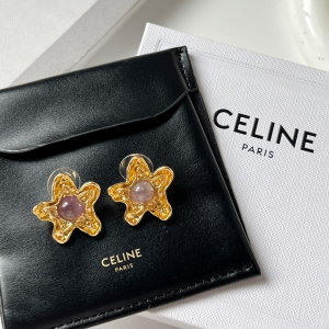 Celine Gold Star Earrings
