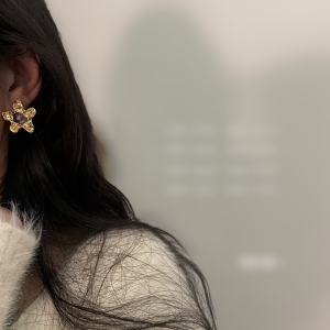 Celine Gold Star Earrings