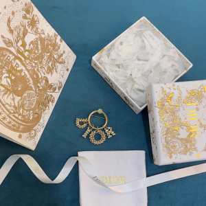 Dior Crystal Lady Dior Brooch