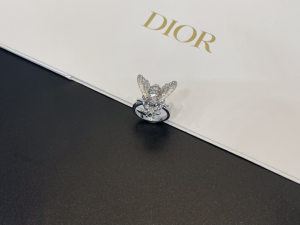 Dior D Bee Crystal Rings