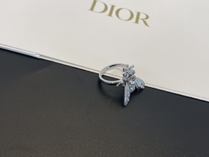 Dior D Bee Crystal Rings