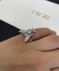Dior D Bee Crystal Rings