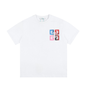 Givenchy 4G White Cotton T Shirt Givenchy 4G White Cotton T Shirt