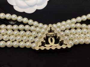 Chanel Crystals CC Pearls Necklaces