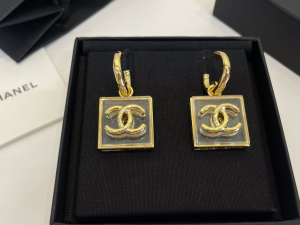 Chanel CC PVC Earrings