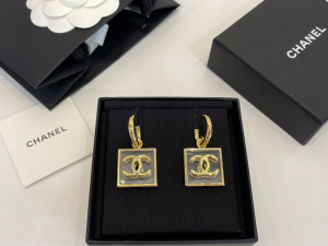 Chanel CC PVC Earrings
