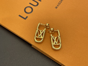 Louis Vuitton My LV Chain Gold Earrings