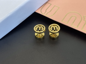 Miu Miu Gold Earrings